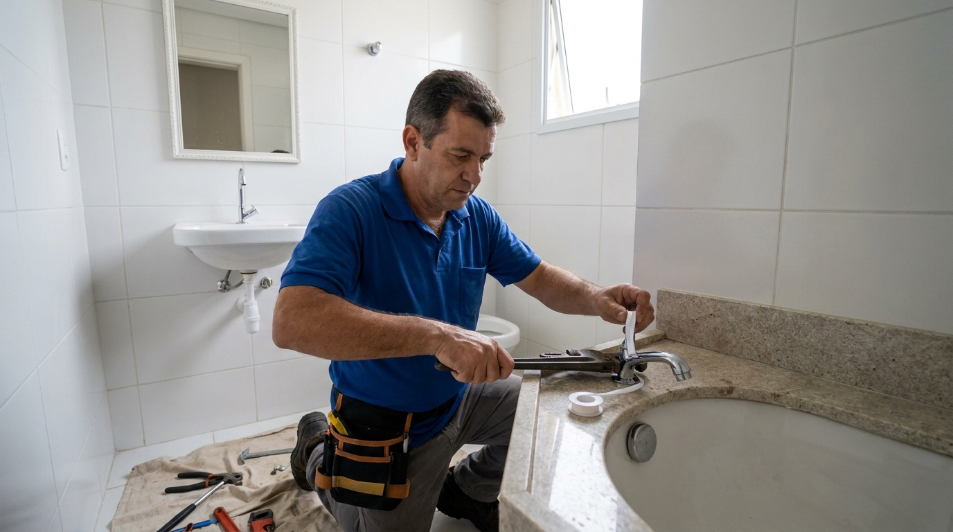 Instalação de torneira de cozinha em Campos dos Goytacazes‑RJ